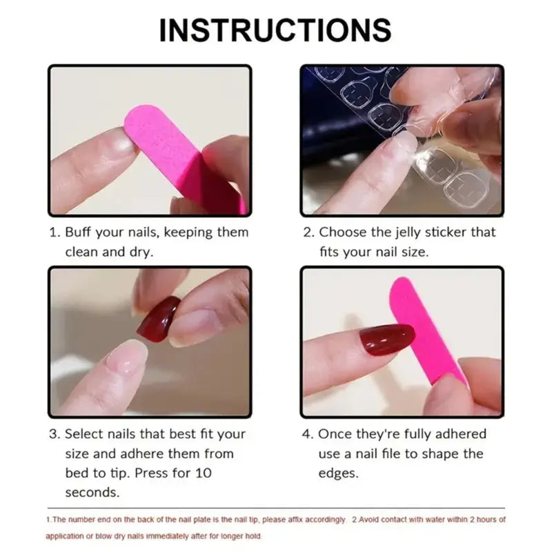 Chic Bows Tie Adorned Press On Nails Medium Long False Nails Full Cover Glossy Nude Square Acrylic False Nails Drop Shipping BareGlow