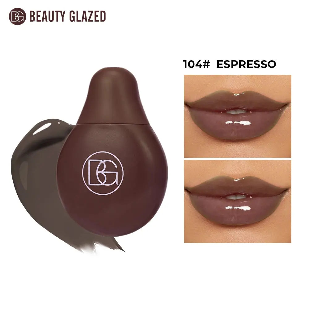 BEAUTY GLAZED 4Color Lipgloss Lip Oil Teens Moisturizing Lipstick Lip Balm High Shine And Lip Gloss Long-Lasting Dry Lip Care BareGlow