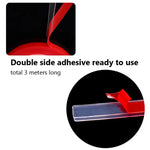Empty Press on Nails Storage Box False Nail Packaging Set with Double-sided Adhesive Tape And 10 Acrylic Nail Display Sticks BareGlow