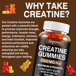 Creatine Monohydrate Gummies - Boost Energy, Build Muscle Mass, and Improve Athletic Performance BareGlow