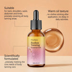 Sunless Tanning Oil Natural Bronzer Self Tanner Body Face Even Tan Moisturizing No Sun Needed Gradual Tan Indoor Tanning 60ml BareGlow