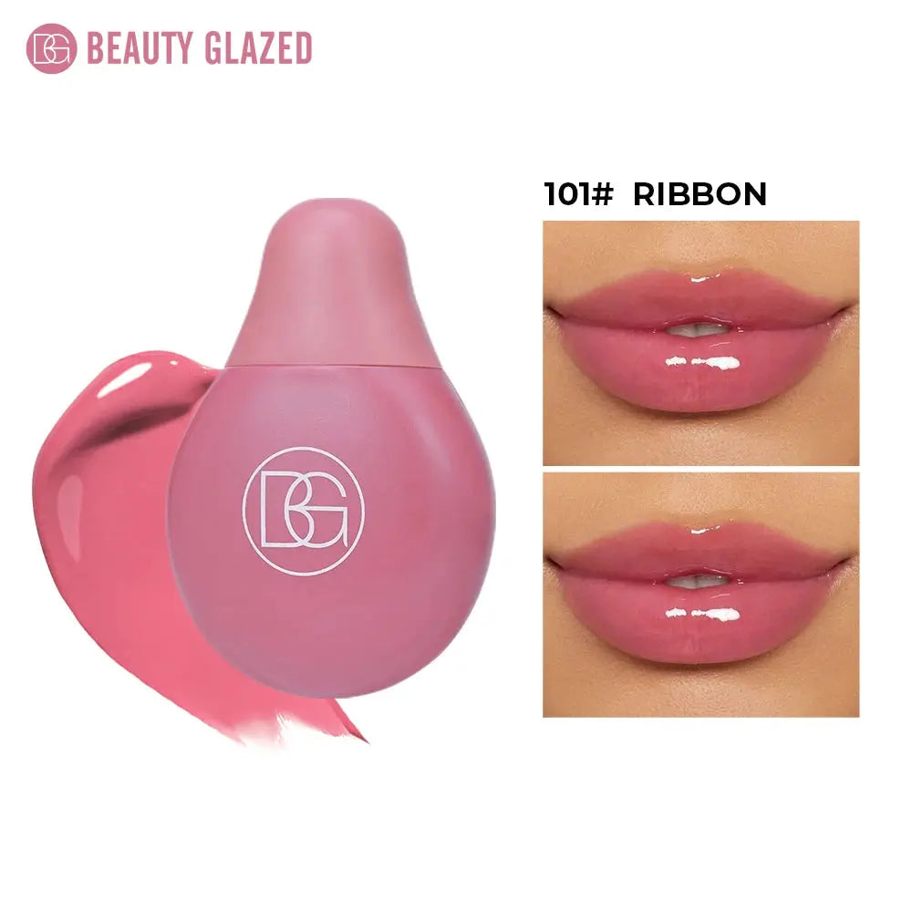 BEAUTY GLAZED 4Color Lipgloss Lip Oil Teens Moisturizing Lipstick Lip Balm High Shine And Lip Gloss Long-Lasting Dry Lip Care BareGlow