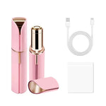 Electric Eyebrow Trimmer Mini Eye Brow Epilator Facial Lipstick Shape Hair Removal Portable Women Painless Razor Shaver Tool BareGlow